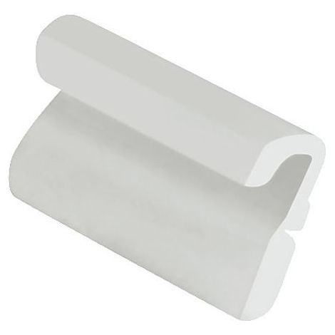 Set 20 clips centrali - Bianco