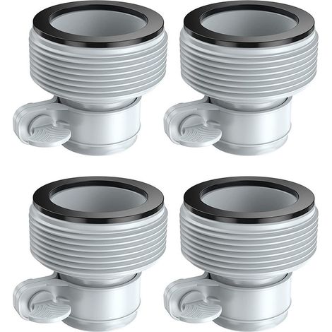 INTEX Filtrationspumpen-Schnittstelle Typ B Schlauchadapter 1,25" auf 1,5" 2500 (ein Stück) (1/4)