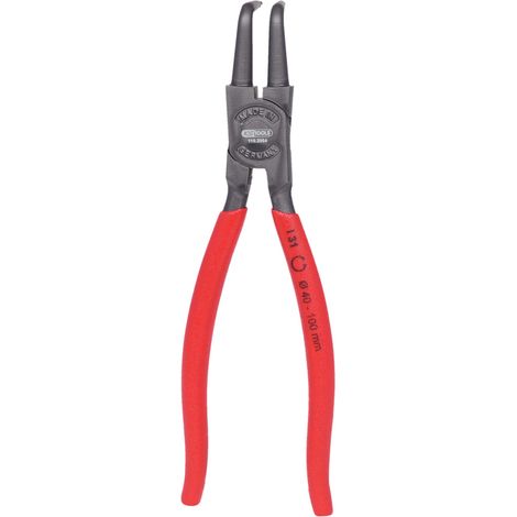 KS Tools 119.2064 Innen-Sicherungszangen, abgewinkelt, 40-100 mm