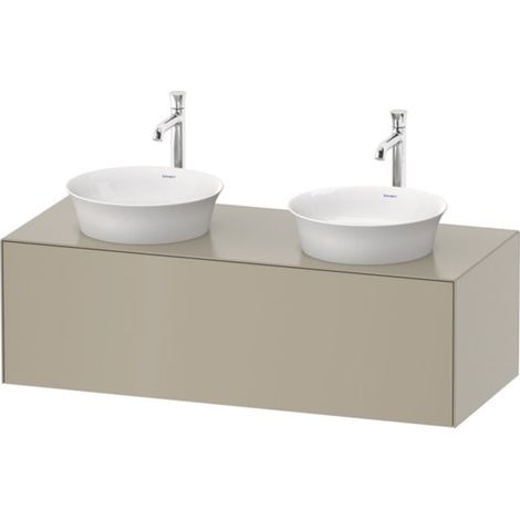 Duravit White Tulip, Waschtischunterbau wandhängend, Breite 1300 (1/2)