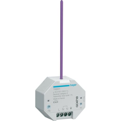 Hager Funk KNX UP Ausgang 1fach,16A,quicklink TRB201