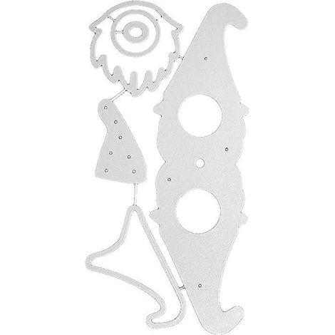 Stanzformen für Gnome-Lutscherhalter aus Metall, handgefertigt, DIY, Scrapbooking