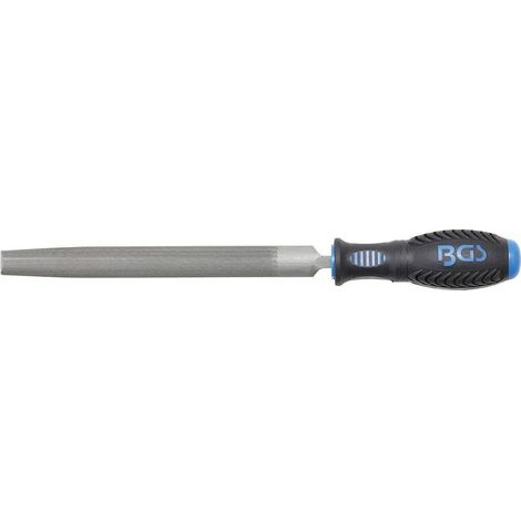 Lime d'Atelier Demi-Ronde 200 mm - Calibre 3 - Précision et Polyvalence, , Pro - D-Work (1/5)