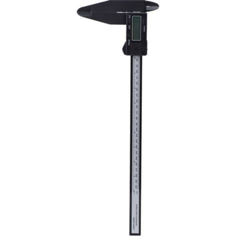 Pied à coulisse électronique numérique 150mm/300mm, règle en carbone avec outil de mesure à longue machoire, pied à coulisse électronique 300mm