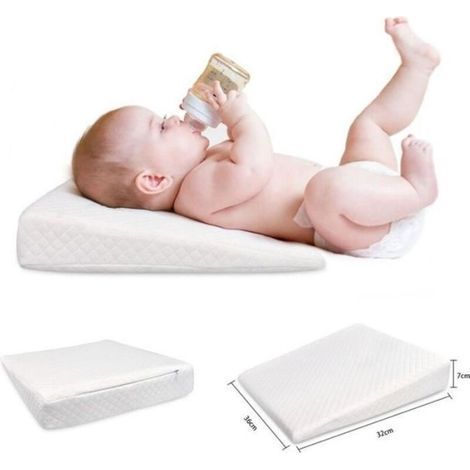 ALLIANDIS Babykissen, Anti-Spuck-Milchkissen, Babykissen, Dreieckiges Stillkissen, Stillkissen (1/5)