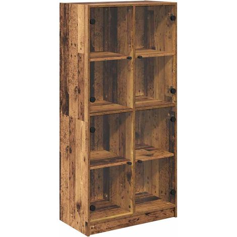Buffet,Haut Armoire Bois Ancien 68 x 37 x 142 cm Bois d'ingénierie CFW306379 (1/5)