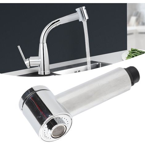 Aerosol G1/2 pulgada ABS cromado de doble modo (lluvia/burbujas). Apto para accesorios de cocina y baño. (1/5)
