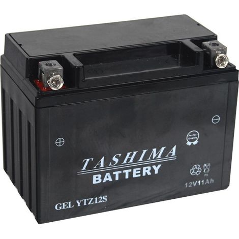 Batterie YTZ12S + à gauche