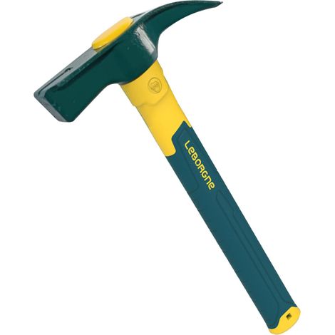 Marteau de coffreur racleur en acier forgé trempé avec côté denté et lisse