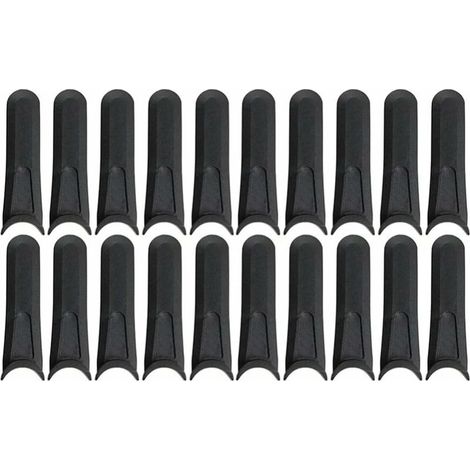 Lame De Rechange - Pour Tondeuse Flymo Et Aspirateur Microlite Minimo - 56 X 15 Mm - Plastique Noir - Lot De 20 (1/5)