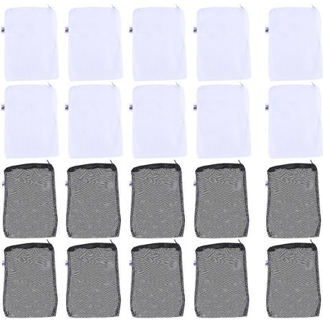 Filtre d'aquarium en 20 pièces, très efficace, réutilisable, pratique pour filtrer et nettoyer les aquariums. (1/3)