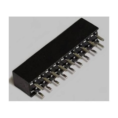BKL Electronic Barrette femelle (standard) Nbr de rangées: 2 Nombre de pôles par rangée: 9 10122222 (1/2)