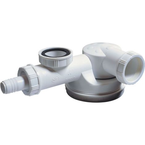 Sifón compacto para fregadero de 1 seno WIRQUIN Espace D40