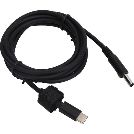Câble d'alimentation Type-C pour PC portable Dell, 4.5x3.0mm, 1.5m, charge rapide - JORINDO (1/5)