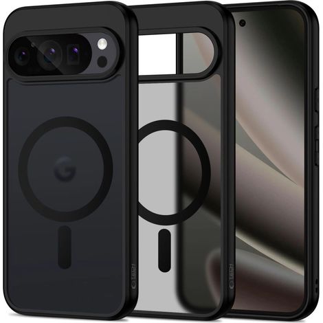 Funda Tech-Protect MagMat MagSafe para Google Pixel 10 Pro XL - Negro mate (1/5)