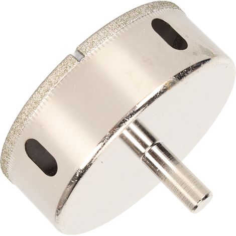 Foret diamanté pour scie cloche, coupe-verre, scie cloche, scie cloche en porcelaine, scie cloche, scie cloche en marbre, accessoires pour outils électriques, 85 mm (1/5)