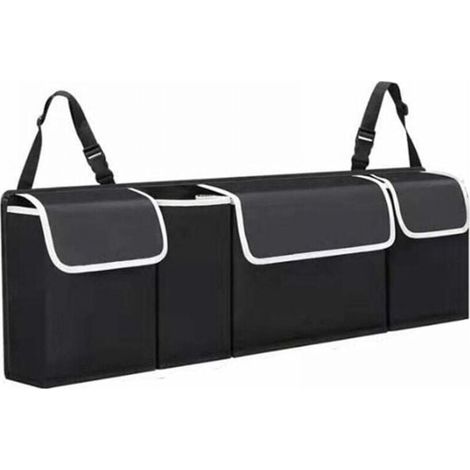 Trunk Organizer, Trunk Organizer, Multi-Pocket Foldable Waterproof Space Saving Storage Bag, Suitable for SUV YMYNY (1/4)