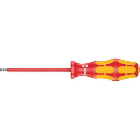 160 I Vde Tournevis isolé pour Vis à fente, 1.0 x 5.x 200 mm, Vert/Jaune (1/5)