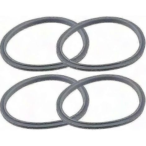 Lot de 4 joints toriques gris de rechange pour blender Nutribullet 600W et 900W, pièce de remplacement compatible, accessoire d'étanchéité (1/4)