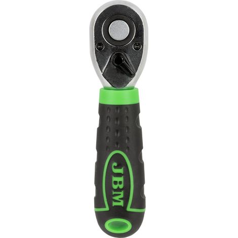 JBM54087 Carraca de 1/2" compacta con cabezal de 72 dientes, 173 mm