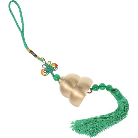 Messing Wind Chime Mit Chinesischem Knotendesign Hängendes