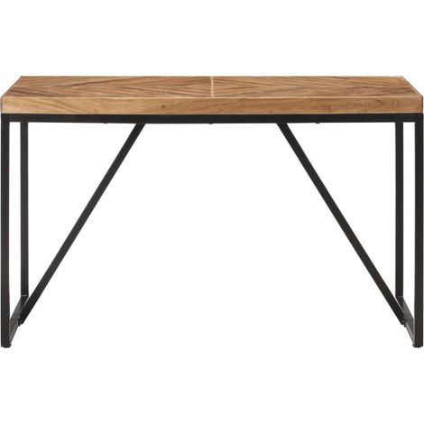 Maison Exclusive - Table à manger 120x60x76 cm Bois massif d'acacia et de manguier