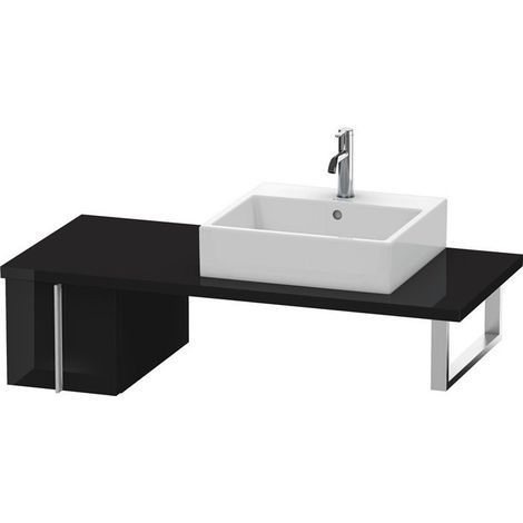 VERO mobile console basso 285x300x518mm nero lucido