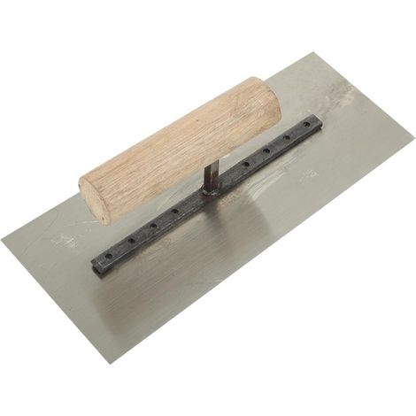 Truelle Fer Spatule De Maçon Outil De Maçonnerie Pour Application De Mastic Et Enduit De Sol (1/5)