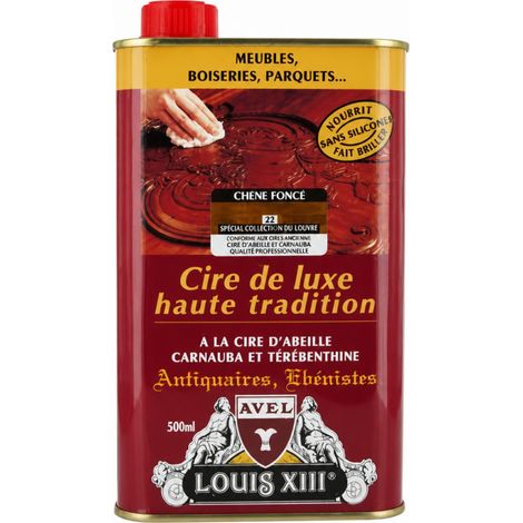 Flüssigwachs Louis XIII 500ml Eiche dunkel
