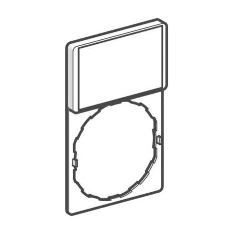 PORTE-ÉTIQUETTE SCHNEIDER ELECTRIC ZBZ32 (L X L) 30 MM X 40 MM NOIR, ROUGE 1 PC(S) (1/5)