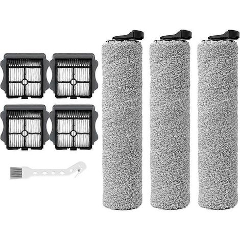 Lot de 8 pièces pour nettoyeur de sols sans fil Tineco Ifloor 3 Floor One S3 : brosse rotative, filtre et autres pièces de rechange. (1/5)