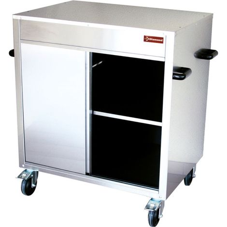 Armoire neutre rôtissoire à balancelles sur roues - Diamond