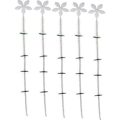 Drain Hair Catcher Chain Filter 5 Pack 40cm Flower Chain