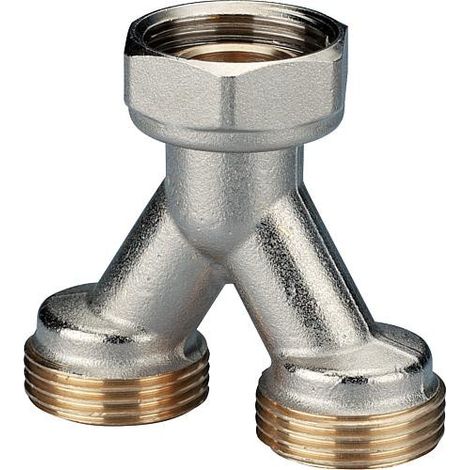Raccord Y pour collecteur de circuit de chauffe raccord DN20 3/4
