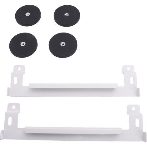 Kit de fixation magnétique pour satellite blanc, compatible avec les mini-supports de voiture, camping-cars, bateaux et avions. (1/5)