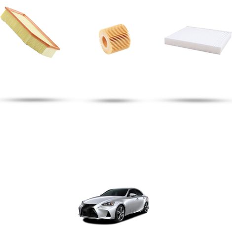 Kit tagliando 3 filtri compatibile con Lexus IS (E3) 200t 180kw dal 2015 (1/4)