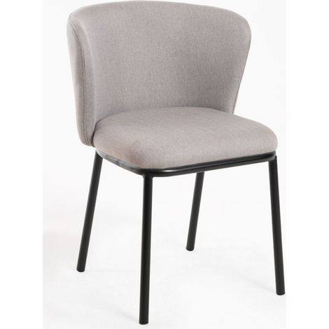 Sillas Comedor - Silla Nati Tela - Gris (1/5)