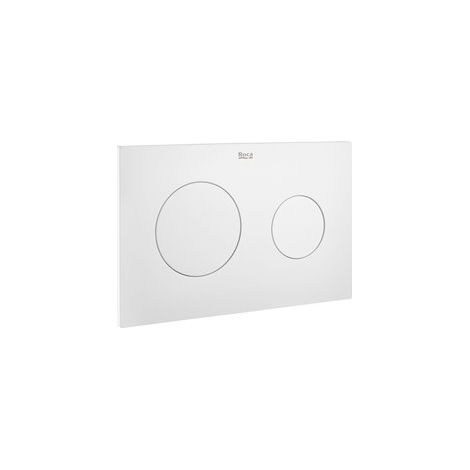Roca PL10 One Piastra di azionamento, Plastica, Bianco (1/2)