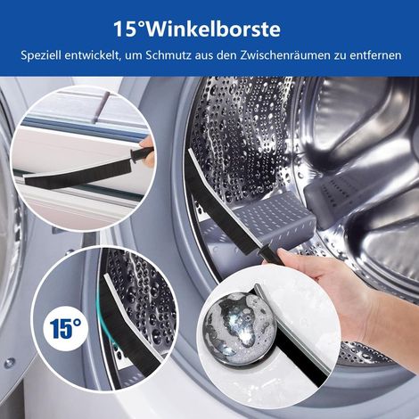 Staubwedel-Set 7-tlg, Mikrofaser, teleskopierbar 38-210 cm, waschbar (1/5)