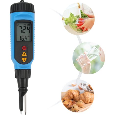 pH-mètre PH818M, testeur de pH portable avec compensation automatique de température. (1/5)
