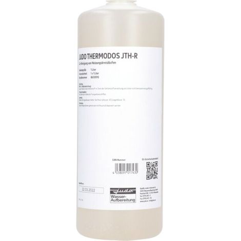 Judo Thermodos JTH-R solution de nettoyage 8650010 2000 l, pour anciens circuits de chauffage à eau chaude