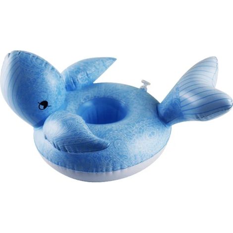 Porte-gobelet gonflable pour PC, flotteur gonflable pour piscine F