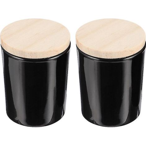 2 coupelles à bougie en verre (1/3)