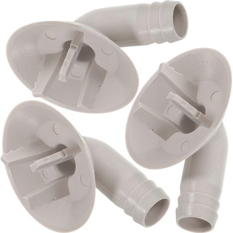 Lot de 3 raccords coudés de 26 mm pour tuyau d'évacuation de climatiseur domestique-7X5.4cm (1/4)