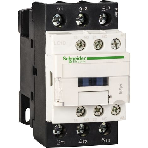 Contacteur TeSys LC1D 3P AC3 440V 32 A bobine 110 V CA - LC1D32F7