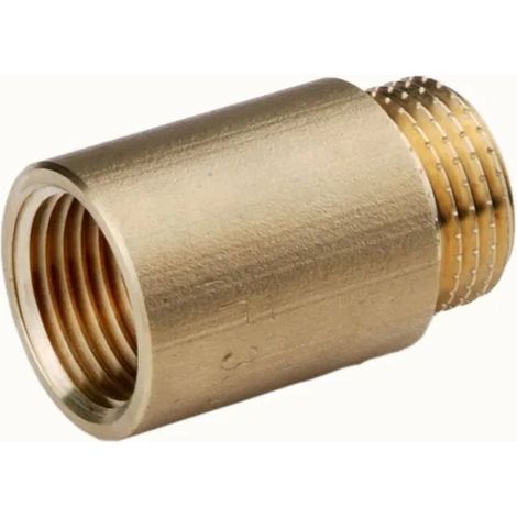 Raccordo ferro p25z 1/2 pollice 25 mm ottone (1/2)