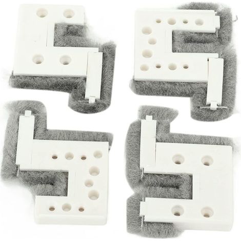 Butée de Verrouillage de Fenêtre Bloc d'étanchéité Coupe-vent Serrures de Fenêtre et de Porte Coulissantes (88 Type) (1/5)