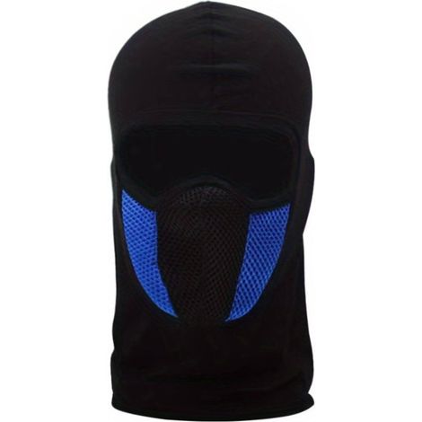 Maschera da sci Xerolax - Maschera da sci - Balaclava - Maschera per il viso - Maschera integrale - Maschera invernale - Blu (1/4)