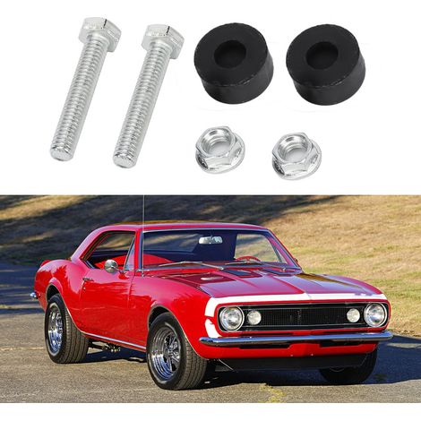 Verstellbare Motorhaubenlifter aus Gummi, passend für Chevrolet Chevelle, Nova, Impala, Stoßdämpfer, 2er-Set (1/5)