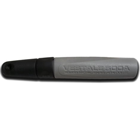 Pince porte-électrodes Vestale II à vis avec poids de 0,485 kg, capacité de soudage à 60 % (500 A), section maximale du câble de 95 mm², capacité à 35 % (600 A), diamètre maximal de l'électrode.